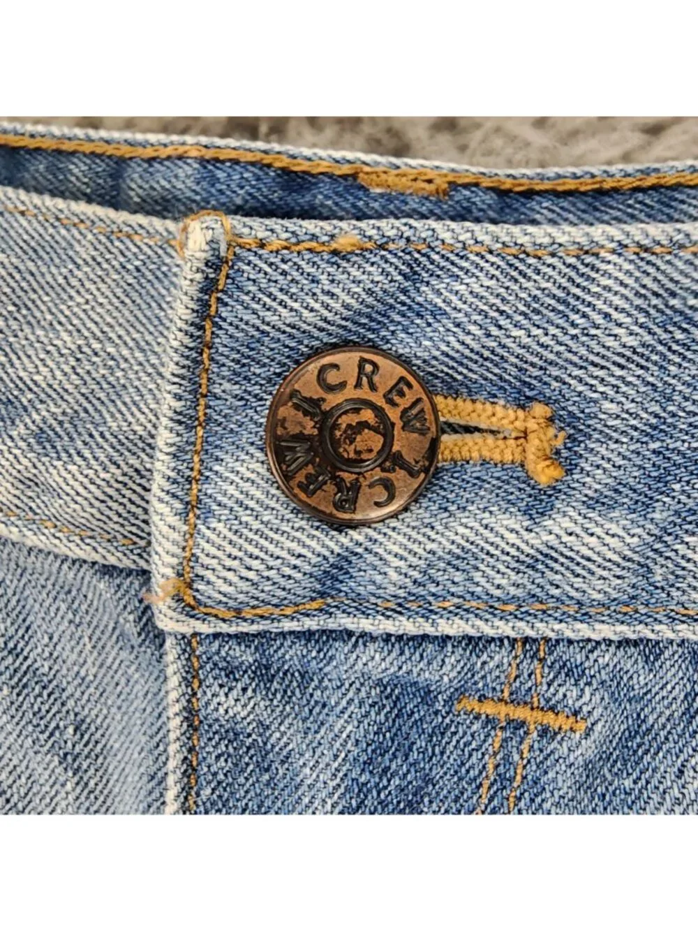 J. Crew Shorts Womens 28 Blue 100% Cotton Denim Cutoff Jorts